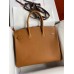 Hermes Birkin 35 Retourne Handmade Bag In Gold Epsom Calfskin Hermes Birkin 35 Retourne Handmade Bag In Gold Epsom Calfskin