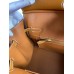Hermes Birkin 35 Retourne Handmade Bag In Gold Epsom Calfskin Hermes Birkin 35 Retourne Handmade Bag In Gold Epsom Calfskin