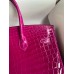Hermes Birkin 35 Handmade Bag In Rose Scheherazade Crocodile Niloticus Shiny Skin Hermes Birkin 35 Handmade Bag In Rose Scheherazade Crocodile Niloticus Shiny Skin