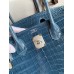 Hermes Birkin 30 Handmade Bag In Blue Tempete Crocodile Niloticus Shiny Skin Hermes Birkin 30 Handmade Bag In Blue Tempete Crocodile Niloticus Shiny Skin