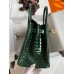 Hermes Birkin 30 Handmade Bag In Green Crocodile Porosus Shiny Skin Hermes Birkin 30 Handmade Bag In Green Crocodile Porosus Shiny Skin