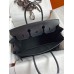 Hermes Birkin 35 Retourne Handmade Bag In Black Box Calfskin Hermes Birkin 35 Retourne Handmade Bag In Black Box Calfskin