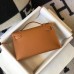 Hermes Kelly Pochette Bag In God Epsom Leather Hermes Kelly Pochette Bag In God Epsom Leather