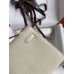 Hermes Kelly Pochette Handmade Bag In Craie Epsom Calfskin Hermes Kelly Pochette Handmade Bag In Craie Epsom Calfskin