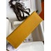 Hermes Kelly Pochette Handmade Bag In Jaune Ambre Epsom Calfskin Hermes Kelly Pochette Handmade Bag In Jaune Ambre Epsom Calfskin