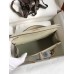 Hermes Kelly Pochette Handmade Bag In Beton Ostrich Leather Hermes Kelly Pochette Handmade Bag In Beton Ostrich Leather