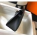 Hermes Kelly Pochette Bag In Black Epsom Leather Hermes Kelly Pochette Bag In Black Epsom Leather