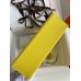 Hermes Kelly Pochette Handmade Bag In Lime Epsom Calfskin Hermes Kelly Pochette Handmade Bag In Lime Epsom Calfskin