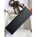 Hermes Kelly Pochette Handmade Bag In Black Epsom Calfskin Hermes Kelly Pochette Handmade Bag In Black Epsom Calfskin