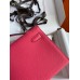 Hermes Kelly Pochette Handmade Bag In Rose Lipstick Epsom Calfskin Hermes Kelly Pochette Handmade Bag In Rose Lipstick Epsom Calfskin