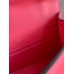 Hermes Kelly Pochette Handmade Bag In Rose Lipstick Epsom Calfskin Hermes Kelly Pochette Handmade Bag In Rose Lipstick Epsom Calfskin