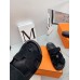Hermes Women's Chypre Sandals In Black Suede Calfskin Hermes Womens Chypre Sandals In Black Suede Calfskin