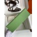 Hermes Kelly Pochette Handmade Bag In Vert Cypres Epsom Calfskin Hermes Kelly Pochette Handmade Bag In Vert Cypres Epsom Calfskin