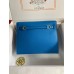 Hermes Kelly Danse II Bag In Blue Hydra Evercolor Calfskin Hermes Kelly Danse II Bag In Blue Hydra Evercolor Calfskin