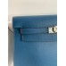 Hermes Kelly Danse II Bag In Deep Blue Evercolor Calfskin Hermes Kelly Danse II Bag In Deep Blue Evercolor Calfskin
