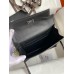 Hermes Kelly Danse II Bag In Black Evercolor Calfskin Hermes Kelly Danse II Bag In Black Evercolor Calfskin