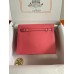 Hermes Kelly Danse II Bag In Rose Lipstick Evercolor Calfskin Hermes Kelly Danse II Bag In Rose Lipstick Evercolor Calfskin
