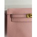 Hermes Kelly Danse II Bag In Rose Sakura Evercolor Calfskin Hermes Kelly Danse II Bag In Rose Sakura Evercolor Calfskin
