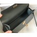 Hermes Kelly Pochette Bag In Vert Amande Epsom Leather Hermes Kelly Pochette Bag In Vert Amande Epsom Leather