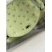 Hermes Mini Lindy Handmade Bag In Vert Cypres Ostrich Leather