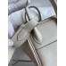 Hermes Mini Lindy Handmade Bag In Craie Swift Leather Hermes Mini Lindy Handmade Bag In Craie Swift Leather