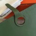 Hermes Dogon Duo Wallet In Green Clemence Leather Hermes Dogon Duo Wallet In Green Clemence Leather