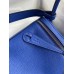 Hermes Lindy 26 Handmade Bag In Blue Electric Clemence Leather Hermes Lindy 26 Handmade Bag In Blue Electric Clemence Leather
