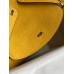 Hermes Lindy 26 Handmade Bag In Jaune Ambre Clemence Leather