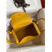 Hermes Lindy 26 Handmade Bag In Jaune Ambre Clemence Leather