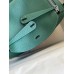 Hermes Lindy 26 Handmade Bag In Malachite Clemence Leather Hermes Lindy 26 Handmade Bag In Malachite Clemence Leather