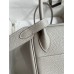 Hermes Lindy 26 Handmade Bag In Pearl Grey Clemence Leather Hermes Lindy 26 Handmade Bag In Pearl Grey Clemence Leather