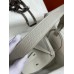 Hermes Lindy 26 Handmade Bag In Pearl Grey Clemence Leather Hermes Lindy 26 Handmade Bag In Pearl Grey Clemence Leather