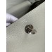 Hermes Lindy 26 Handmade Bag In Pearl Grey Clemence Leather Hermes Lindy 26 Handmade Bag In Pearl Grey Clemence Leather