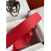 Hermes Lindy 26 Handmade Bag In Red Clemence Leather Hermes Lindy 26 Handmade Bag In Red Clemence Leather