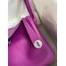 Hermes Lindy 26 Handmade Bag In Anemone Swift Calfskin