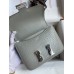 Hermes Constance 18 Handmade Bag In Grey Matte Alligator Leather Hermes Constance 18 Handmade Bag In Grey Matte Alligator Leather