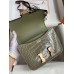 Hermes Constance 18 Handmade Bag In Grey Shiny Alligator Leather Hermes Constance 18 Handmade Bag In Grey Shiny Alligator Leather