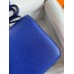 Hermes Constance 18 Handmade Bag In Blue Electric Chevre Mysore Leather Hermes Constance 18 Handmade Bag In Blue Electric Chevre Mysore Leather