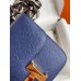 Hermes Constance 18 Handmade Bag In Blue Saphir Epsom Calfskin Hermes Constance 18 Handmade Bag In Blue Saphir Epsom Calfskin
