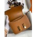 Hermes Constance 18 Handmade Bag In Gold Epsom Calfskin Hermes Constance 18 Handmade Bag In Gold Epsom Calfskin