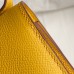 Hermes Constance 18 Handmade Bag In Jaune Ambre Epsom Calfskin Hermes Constance 18 Handmade Bag In Jaune Ambre Epsom Calfskin