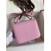 Hermes Constance 18 Handmade Bag In Mauve Sylvestre Epsom Calfskin Hermes Constance 18 Handmade Bag In Mauve Sylvestre Epsom Calfskin