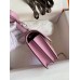 Hermes Constance 18 Handmade Bag In Mauve Sylvestre Epsom Calfskin Hermes Constance 18 Handmade Bag In Mauve Sylvestre Epsom Calfskin