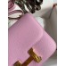 Hermes Constance 18 Handmade Bag In Mauve Sylvestre Epsom Calfskin Hermes Constance 18 Handmade Bag In Mauve Sylvestre Epsom Calfskin
