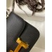 Hermes Constance 18 Handmade Bag In Black Epsom Calfskin Hermes Constance 18 Handmade Bag In Black Epsom Calfskin
