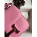 Hermes Constance 18 Handmade Bag In Pink Epsom Calfskin Hermes Constance 18 Handmade Bag In Pink Epsom Calfskin
