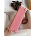 Hermes Kelly Mini II Sellier Handmade Bag In Rose Confetti Chevre Mysore Leather Hermes Kelly Mini II Sellier Handmade Bag In Rose Confetti Chevre Mysore Leather