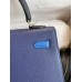 Hermes Kelly Sellier 25 Bicolor Bag in Blue Saphir and Blue France Epsom Calfskin Hermes Kelly Sellier 25 Bicolor Bag in Blue Saphir and Blue France Epsom Calfskin