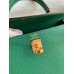 Hermes Kelly Sellier 25 Handmade Bag In Vert Vertigo Epsom Calfskin Hermes Kelly Sellier 25 Handmade Bag In Vert Vertigo Epsom Calfskin