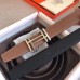 Hermes H Au Carre Belt Buckle & Brown 32mm Strap Hermes H Au Carre Belt Buckle & Brown 32mm Strap